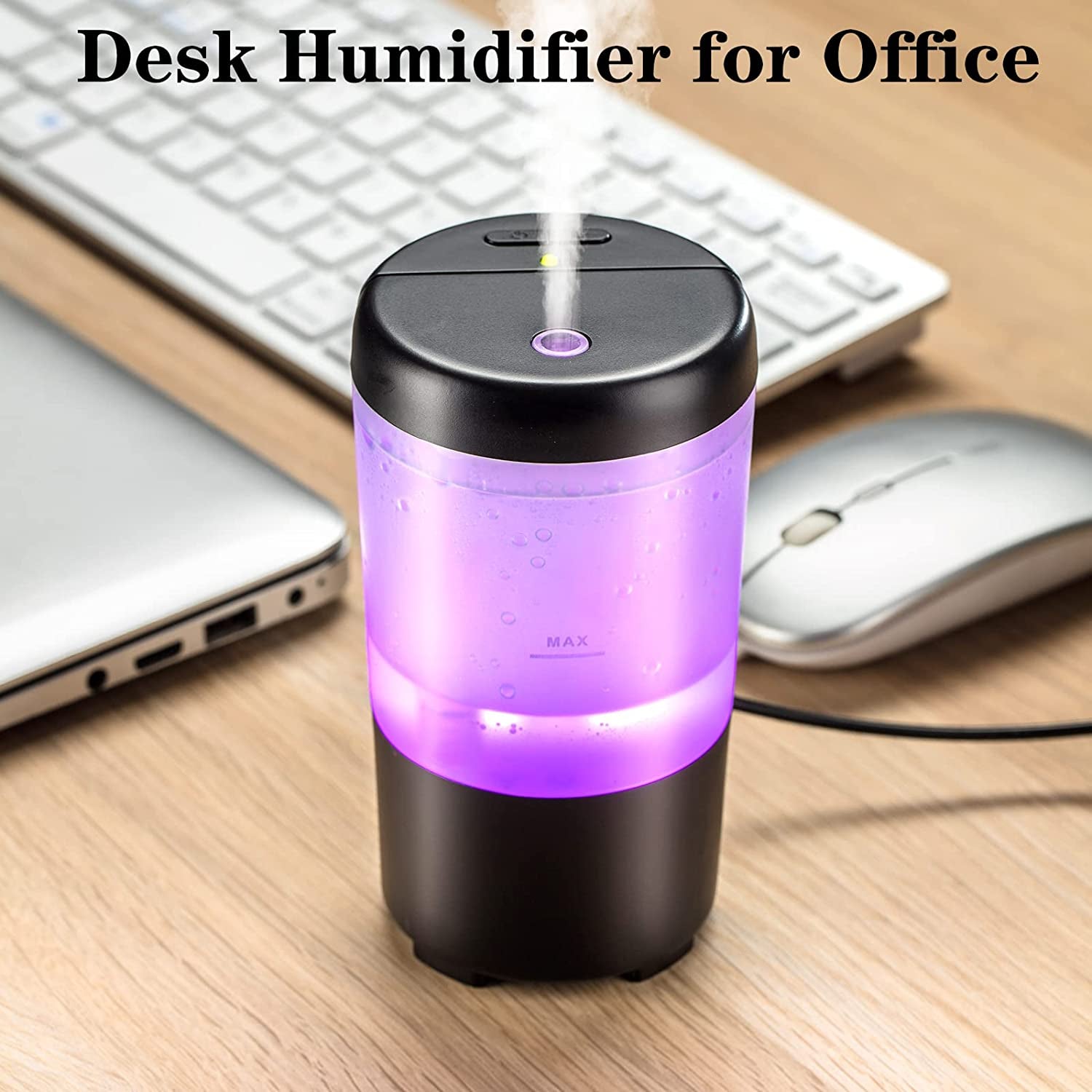 Portable 7-Color Car Diffuser & Humidifier for Essential Oils - Perfect Travel Companion!